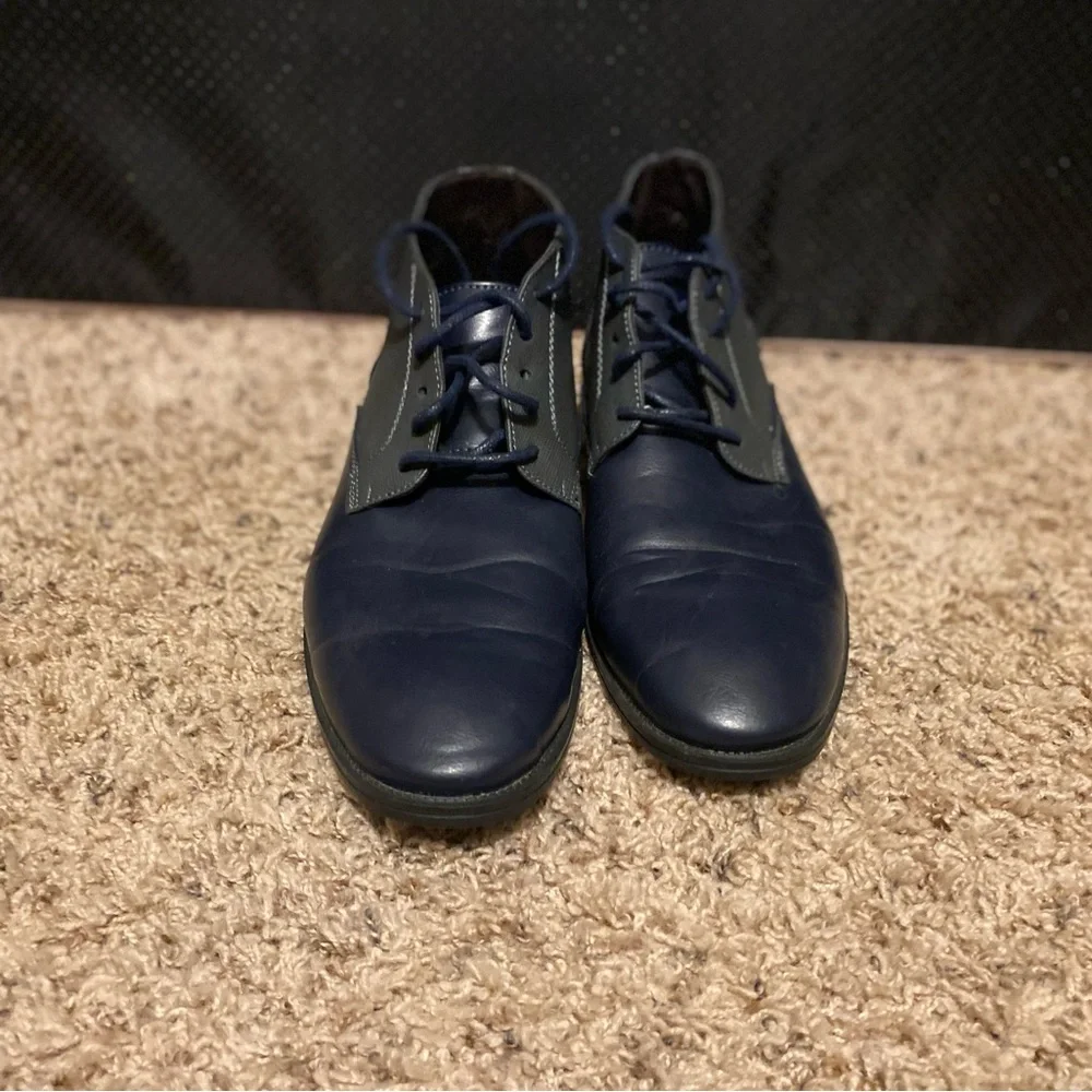 Andrew Fezza Blue Shoes
